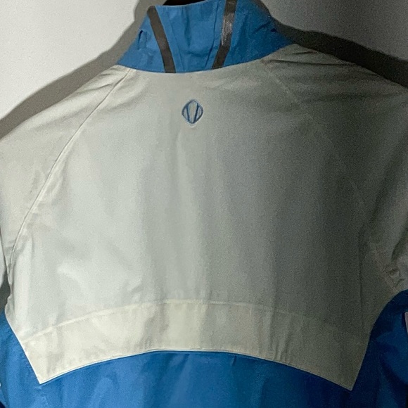 Sunice Typhoon Blue White Zipper Jacket Pockets Nylon Interior Mesh Lining Sz SM - Picture 10 of 16